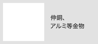 伸銅、アルミ等金物